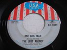 PROMO The Lost Agency One Girl Man / Time to Dream 1967 45rpm VG+ GARAGE