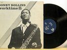 SONNY ROLLINS - Worktime - Vinyl LP 1962 - Prestige PR 7246 jazz mono blue label