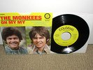 THE MONKEES Oh My My 45 Rare Colgems PROMO NM w/Picture Sleeve Sharp
