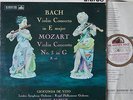 ASD 429 Mozart Bach Violin Concerto GIOCONDA DE VITO KUBELIK ED1 HMV MASTERPIECE