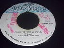 DELROY WILSON / RIDING FOR A FALL / COXSONE RECORDS / RARE REGGAE / HEAR