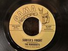 1966 Surfer Rock THE RUNABOUTS-Surfers Fright-Gama 45-699 Walkin' Dream