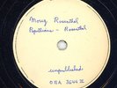 90.  Moriz Rosenthal - Papillions (Rosenthal) - unpublished, mx. OEA 3644 III