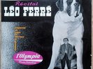 LEO FERRE recital l'Olympia RARE ORIGINAL 1955 33t ODEON OSX 109