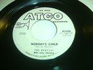BEATLES W/TONY SHERIDAN NOBODY'S CHILD ORG ROCK W/L PROMO 45 ON ATCO 6308