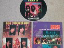 3er Pack KISS Vinyl Singles: Reason to live, Crazy Nights & Tears Are Falling