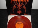 HELLHAMMER SATANIC RITES RED BLACK WHITE MARBLE VINYL FIRST PRESS LIMITED