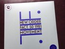 NEW ORDER Movement  CLEAR VINYL- EXCLUSIVE HMV RE-OPENING LIMITED EDITION