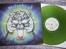 MOTORHEAD - OVERKILL - LP UK 1979 - ORIG RARE GREEN TRANSPARENT VINYL  EXCELLENT
