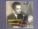Ruggiero Ricci-Khachaturian Violin Concerto-London Fistoulari LP LL 1537NM