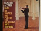 SALVATORE ACCARDO - Bach: Sonatas & Partitas for Solo Violin PHILIPS Holland 3LP