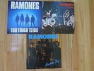 Ramones TOO TOUGH TO DIE + ANIMAL BOY + IT'S ALIVE Vinyl LPs