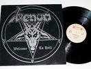 VENOM -Welcome to Hell LP 1981/86 Roadrunner SILVER PRINT