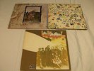 3 LED ZEPPELIN LP Record Albums 1969 II, 1970 III, 1971 Zoso