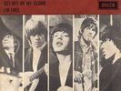 ROLLING STONES 45 GET OFF OF MY CLOUD+PS HOLLAND RARE BROWN SLEEVE BLUE LABEL