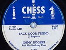 Hear Blues 78 rpm JIMMY ROGERS Back Door Friend CHESS 1506
