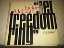 Jackie McLean: Let Freedom Ring LP Blue Note BLP 4106 Mono NY Van Gelder EAR Exc