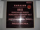 Karajan/Philharmonia 1812 Overtures,etc  Columbia  SAX  2302 UK Ist  blue/silver