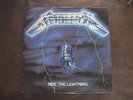 METALLICA ride the lightning - original LP in NM condition + Insert