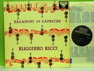 SXL 2194 * 24 Caprices * PAGANINI * Ruggiero Ricci * NM