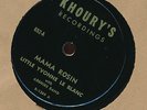 Nathan Abshire Khourys 652 E+ Cajun 78 Shamrock Waltz b/w Mama Rosin