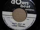CORNEL CAMPBELL Natty Don't Go DOWN BEAT Roots Reggae 7