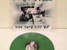 THE JAM - BITING THE APPLE - RARE PRESS GREEN VINYL LP - WELLER....GREEN SHADE 2