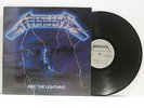 METALLICA RIDE THE LIGHTNING LP  1ST U.S. MEGAFORCE COVER MISPRINT