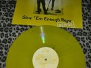 The Clash Give em Enough Rope demos, yellow vinyl lp