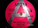 LISTEN - NORTHERN LATIN SOUL / MOD - LARRY WILLIAMS - SHAKE YOUR BODY GIRL (UK)