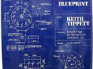 KEITH TIPPETT Blueprint 1972 UK ORG Free JAZZ LP Robert Fripp AVANT GARDE Julie
