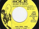 RARE FUNK45?KENNY & LARRY-TIRED, TIRED?TIRED/YOU & I ARE?THROUGH? on A BEM SOUL