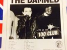 The Damned - Live At The 100 Club, White Vinyl + Poster, Ltd Ed Num 4 Of 1000