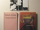 *HENRY ROLLINS SIGNED BOOK + BLACK FLAG 1983 DEMOS 7-INCH – RAYMOND PETTIBON*