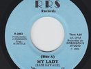 Crossover Sweet Soul 45 - Sam Savage - My Lady - RRS - mp3 - obscure