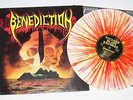 BENEDICTION -Subconscious Terror LP 1990 , ORIG. NB 033 rare SPLATTER VINYL
