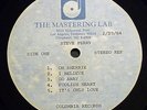Steve Perry - Street Talk ACETATE - Mastering Lab - 1984 Journey test pressing