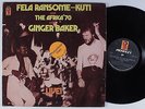 FELA RANSOME-KUTI & Africa '70 w/ Ginger Baker Live SIGNPOST LP VG++