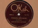 78 rpm King Oliver OKeh 40034 in V+ (Louis Armstrong, Johnny Dodds)