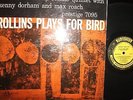 SONNY ROLLINS PLAYS FOR BIRD PRESTIGE 7095 NY YELLOW FIREWORKS LABEL MONO OG