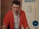 JACK SCOTT **RARE 1st CARDBOARD PICTURE SLEEVE EP** on CARLTON EP7/1070 VG/VG+