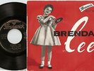 BRENDA LEE ROCK THE BOP EP FRENCH 45+PS 1958 GIRL MOD SOUL BEAT BE BOP R&R LULU
