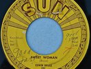 EDWIN BRUCE 45 Sweet Woman  SUN 292  Rockabilly 1958 VG