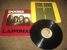 THE DOORS L.A. WOMAN BEAUTIFUL ORIGINAL '71 ELEKTRA LP w/SEE-THRU DIE-CUT COVER