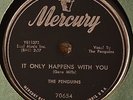 Penguins It Only Happens With You NM 78 CLEAN Doo Wop R&B Walkin Down Broadway