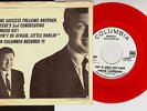 STEVE LAWRENCE 45 PS promo-only DON'T BE AFRAID LITTLE DARLIN' red vinyl RARE