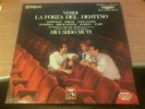 BOX 3 LP GIUSEPPE VERDI LA FORZA DEL DESTINO RICCARDO MUTI DOMINGO FRENI PLISHKA