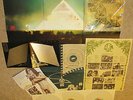 3xLP 1972 GLASTONBURY FAYRE +ALL INSERTS = HAWKWIND PINK FAIRIES GonG BOWIE DEAD