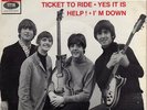 THE BEATLES 45 EP TICKET TO RIDE+PS VERY RARE FROM BELGIUM
