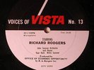 Voices Of Vista (interview + music) Lp RICHARD ROGERS / ALAN DALE   # 13 VG+